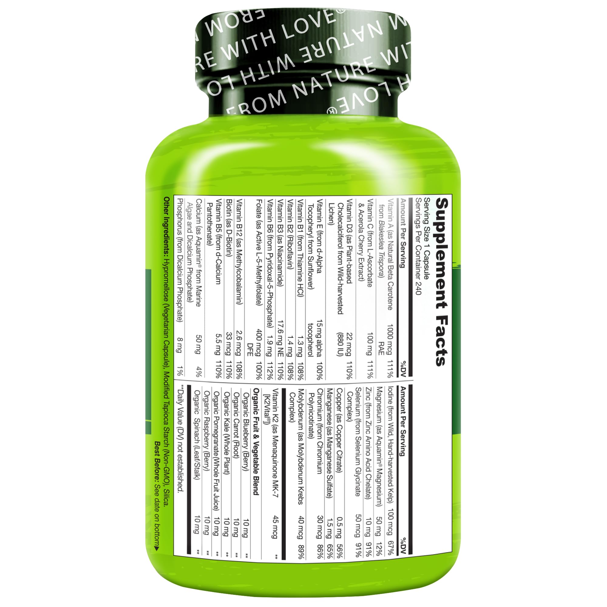 Naturelo chelated minerals zinc and selenium for absorption