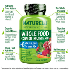 Naturelo vegan capsules highlight plant-based nutrition for daily wellness.