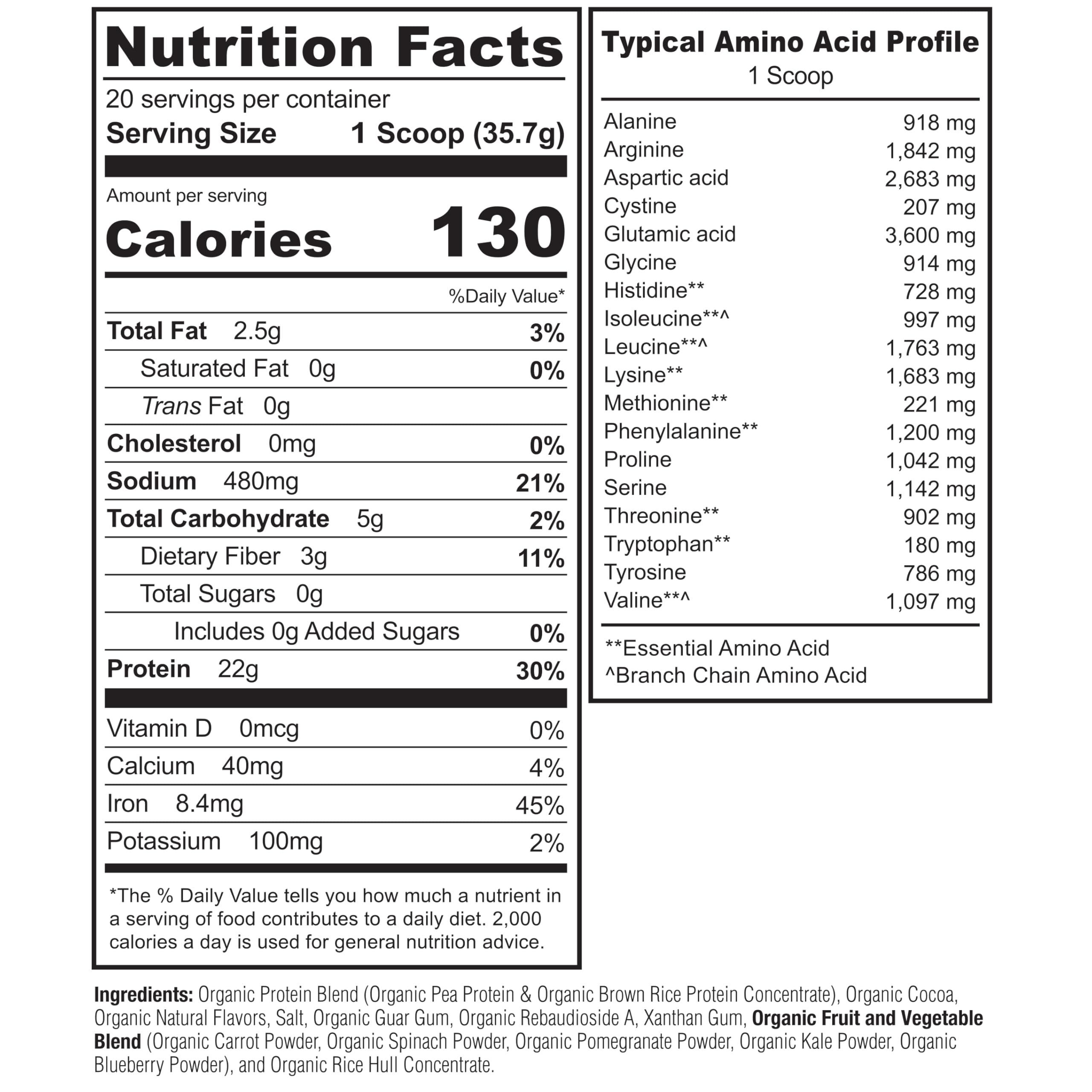 Naturelo Plant Protein Powder Chocolate shake in a glass with creamy texture.