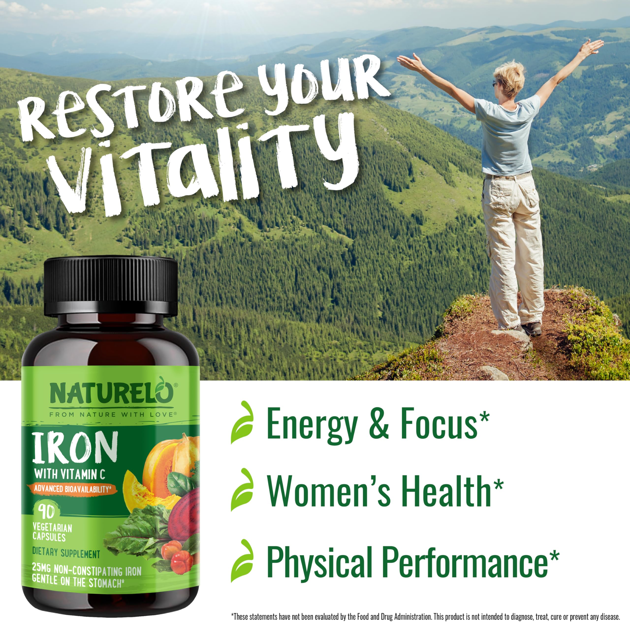 Naturelo Organic beet, spinach, kale blend showcases whole-food iron support