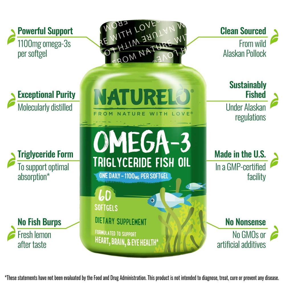 Naturelo wild-caught pollock image underscores sustainable sourcing and purity.