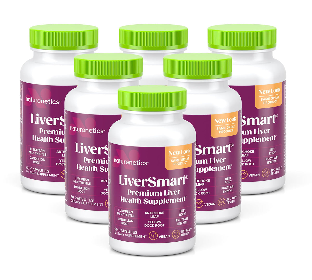 Naturenetics Milk Thistle bottle for daily liver support and balance