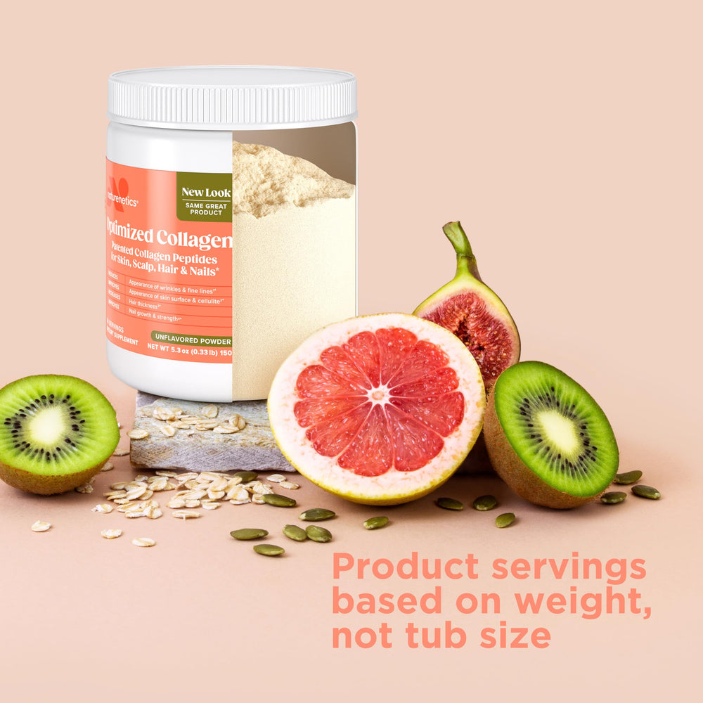 Naturenetics quality label indicates third-party testing and purity.