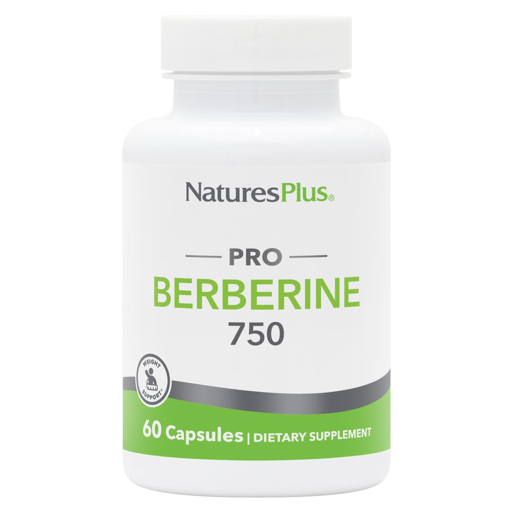 NaturePlus PRO Berberine bottle front promotes metabolism support.