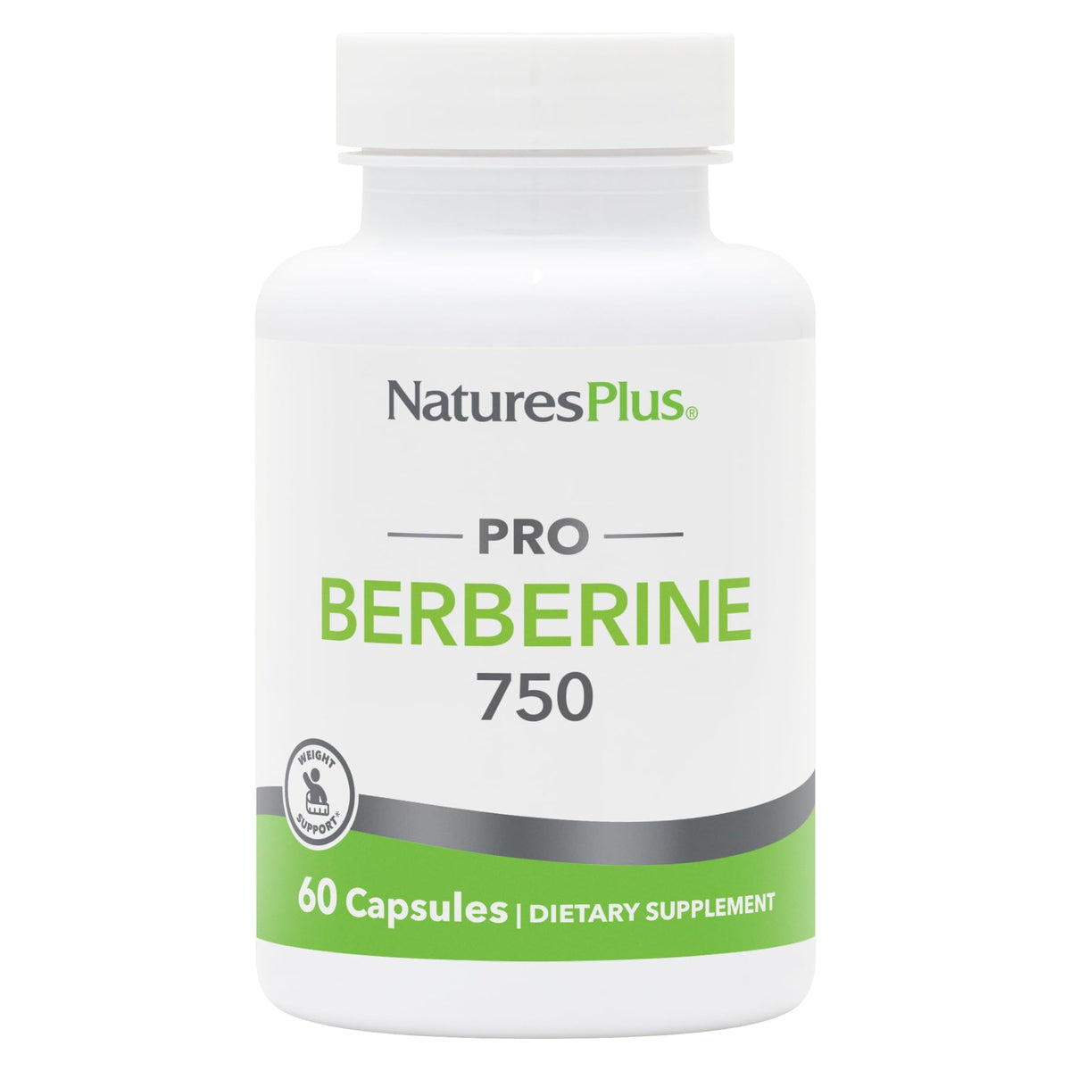 NaturePlus PRO Berberine bottle front promotes metabolism support.