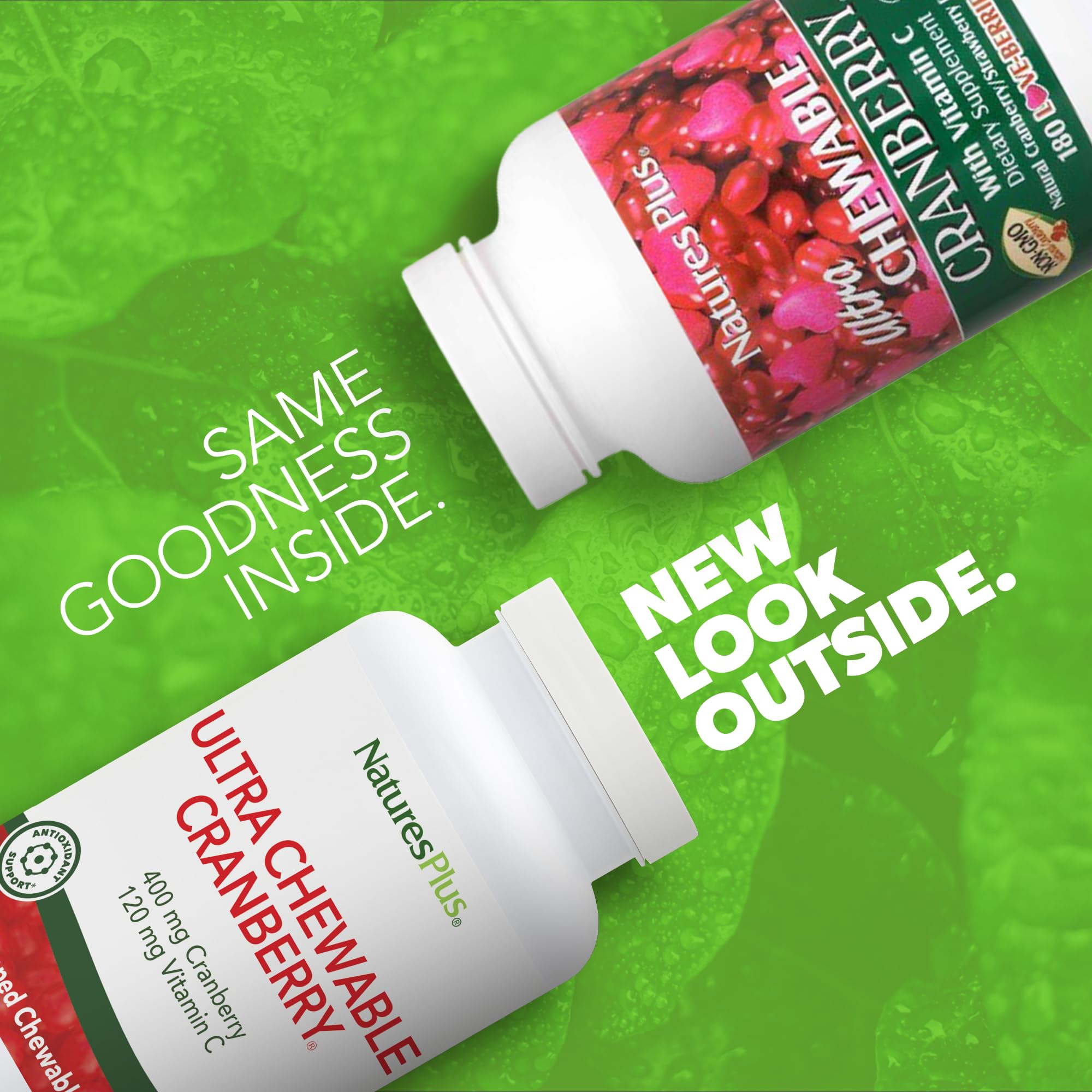 Nature's Plus Ultra Cranberry Love Berries packaging showing premium design