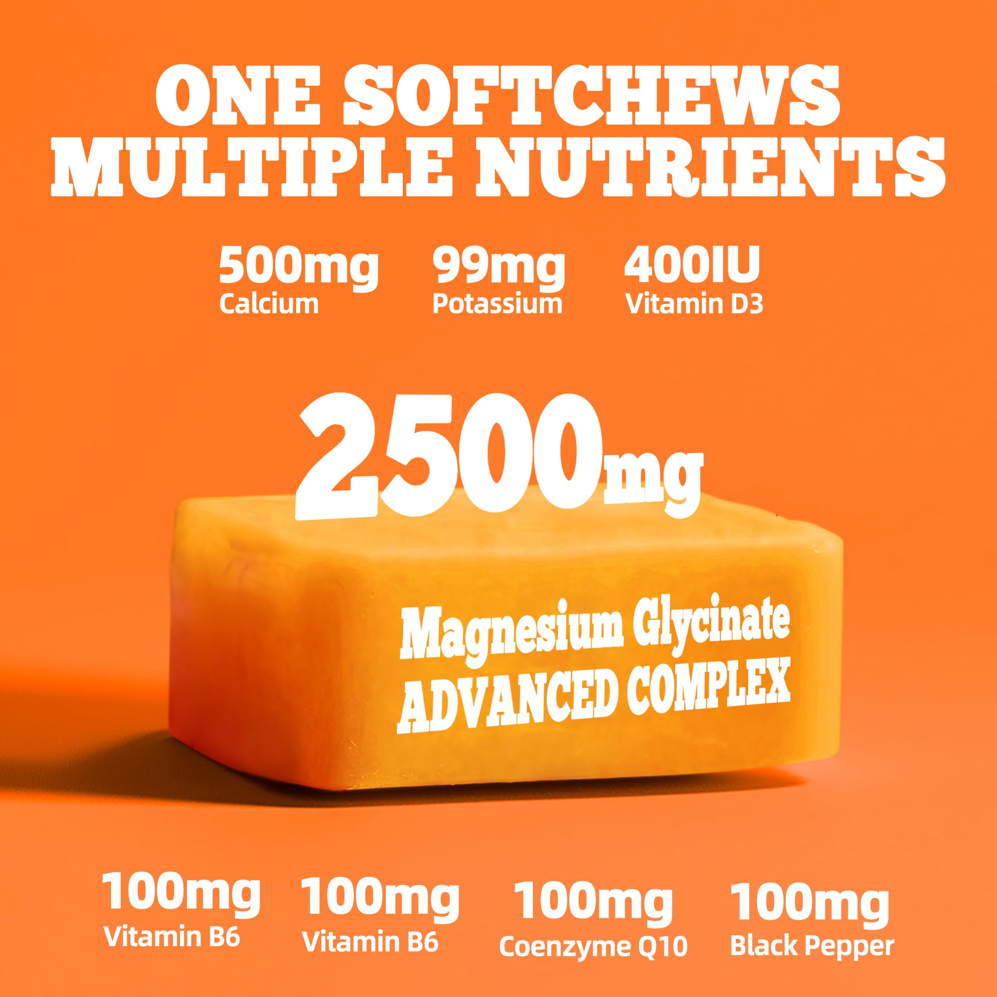 Gominolas Natures Aid magnesio glicinato sabor naranja para disfrutar