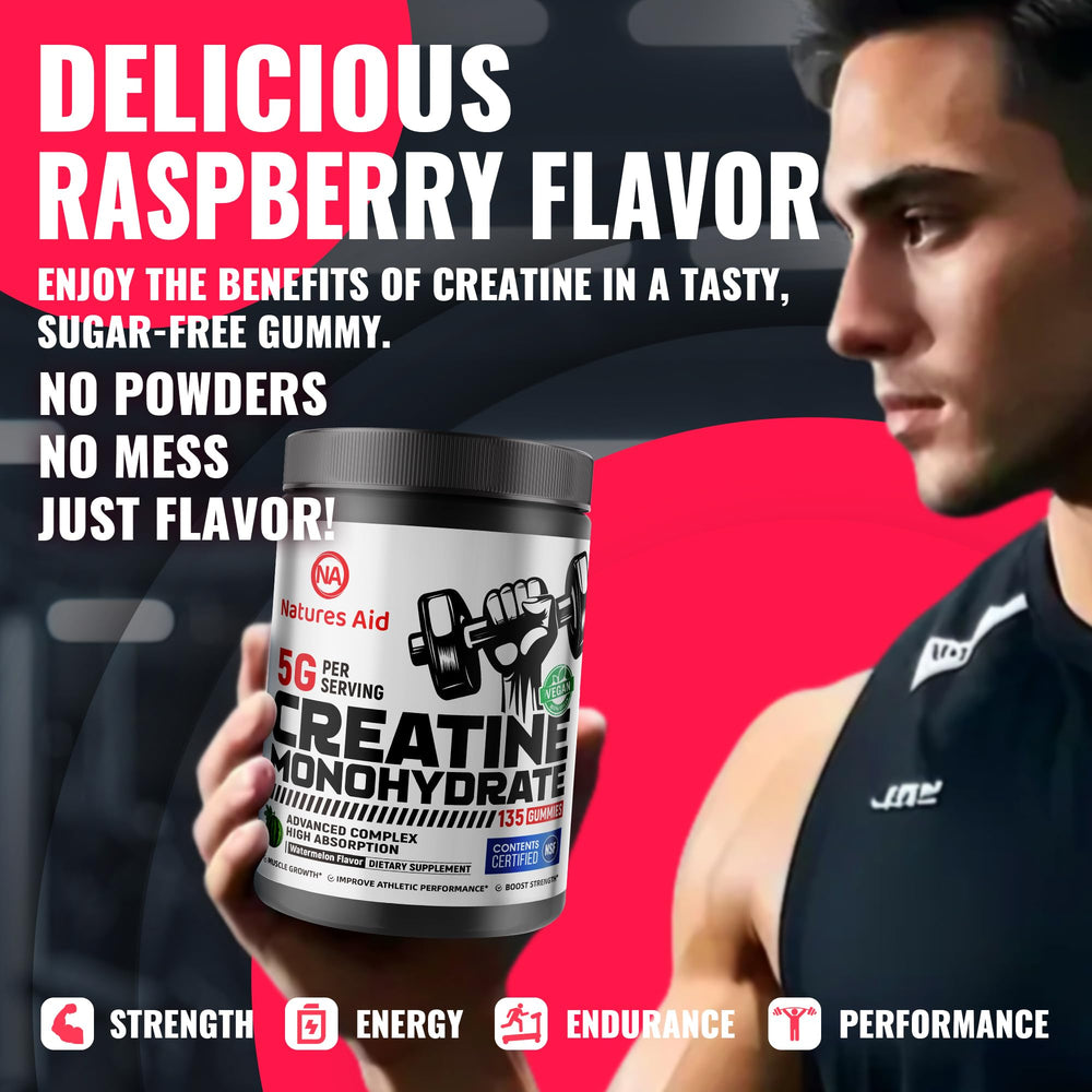 Natures Aid vegan gelatin-free sugar-free gummies shown for inclusive, dairy-free dietary options.