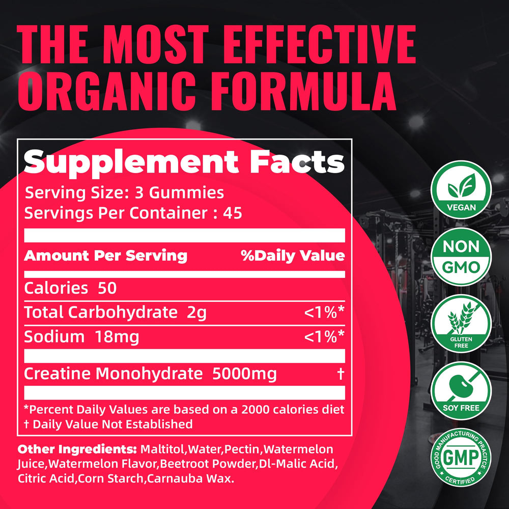 Natures Aid Watermelon Electrolyte Gummies bottle offers refreshing flavor with electrolyte support for hydration.