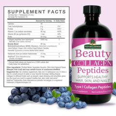 Nature's Answer Beauty Collagen Powder Scoop shows easy serving for daily intake