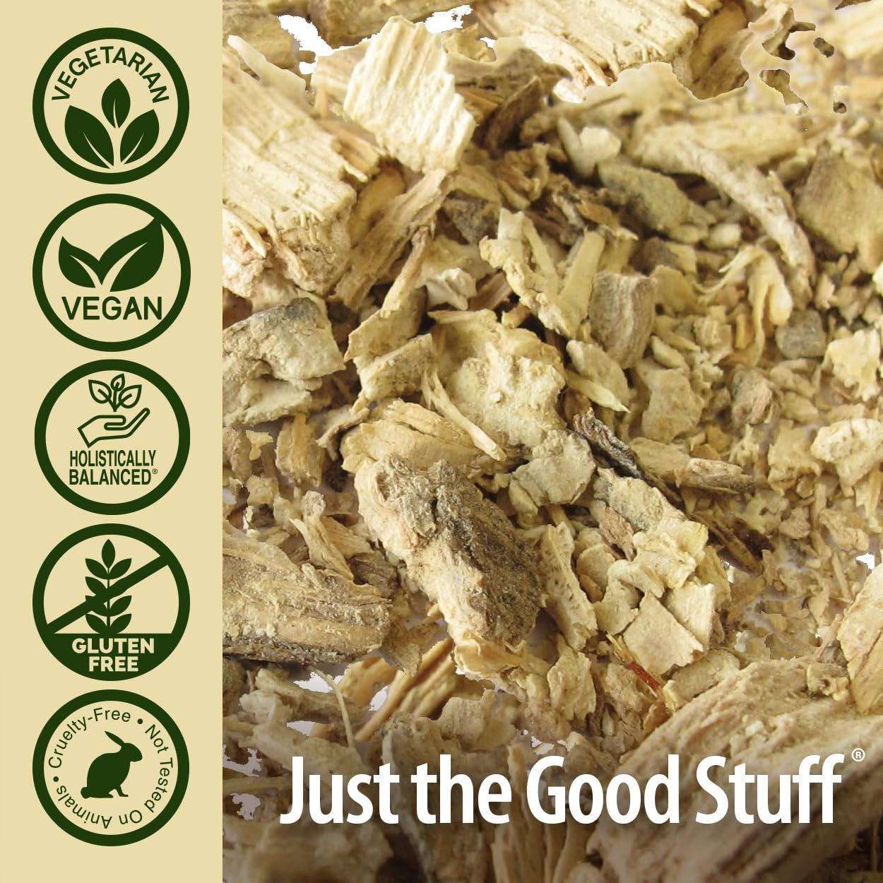 Nature's Answer Kava Root Powder bottle with calm lifestyle setting.