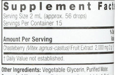 Nature's Answer Vitex Berry front view evokes trusted, clean, vegan supplement