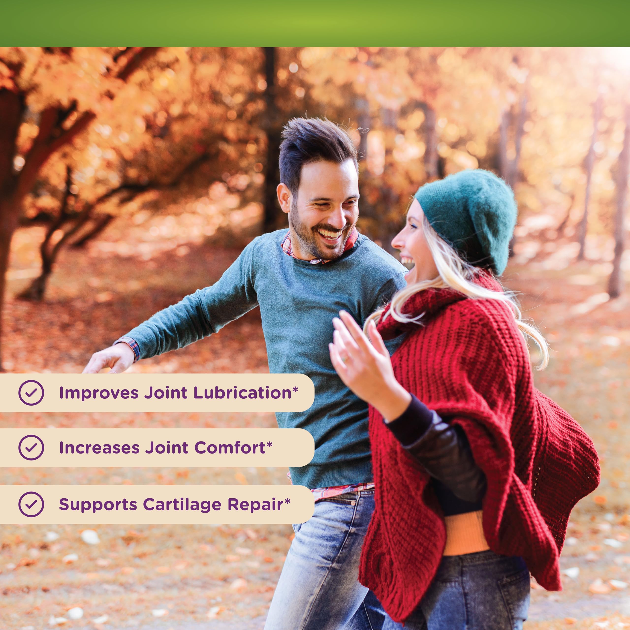 Nature's Base chondroitin capsules in a jar for easy daily mobility