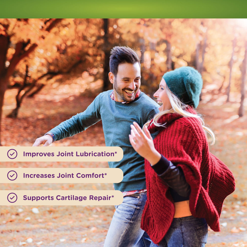 Nature's Base chondroitin capsules in a jar for easy daily mobility