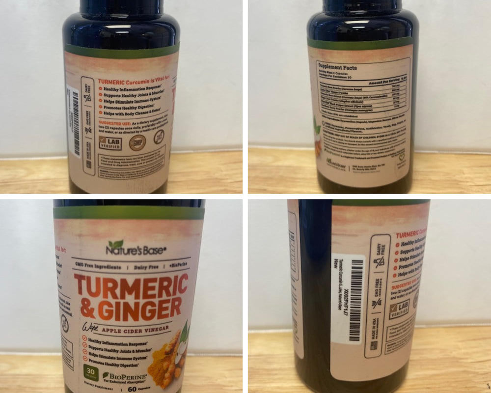 Nature's Base lifestyle shot with capsules and water; simple daily ritual
