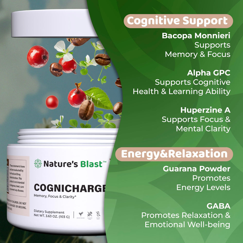 NATURES BLAST CogniCharge box water-mixing showing convenient daily use