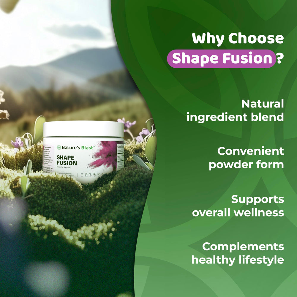 NATURES BLAST Shape Fusion African Mango extract supports routine