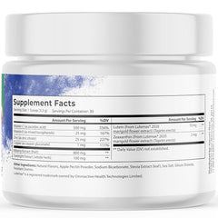 NATURES BLAST SightMax powder tub showing convenient mix with water.