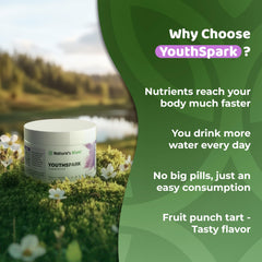 NATURES BLAST YouthSpark cinnamon jar evokes flavor and metabolic balance