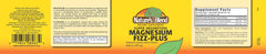 Nature's Blend Magnesium Fizz scoop dissolving in water for a refreshing drink