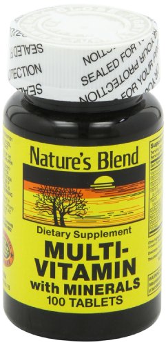 Nature's Blend NAT B bottle side view emphasizing compact size