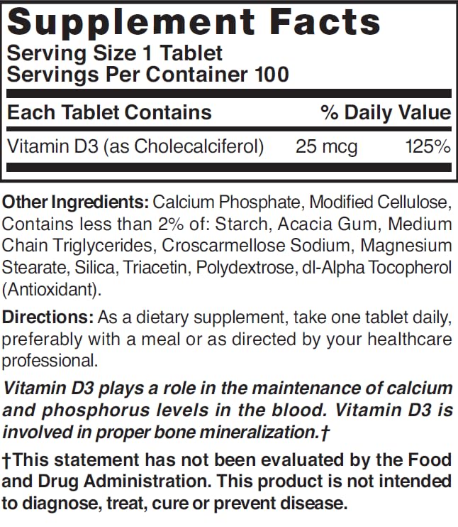 Nature's Blend NAT B Vitamin D3 TB 1000IU bottle on shelf, convenient daily supplement.