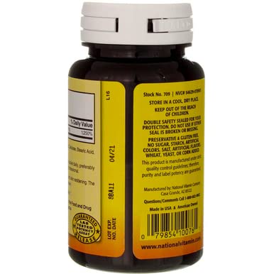 Nature's Blend Niacin Timed Release natural source hint from high-protein foods