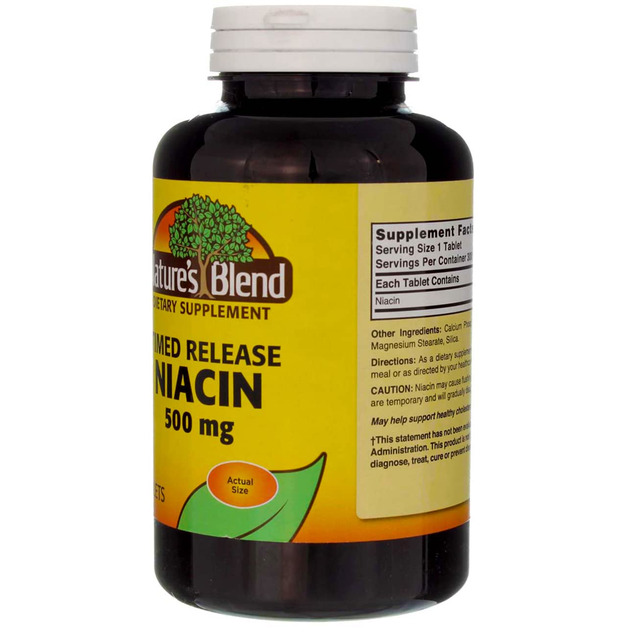 Dosage chart visible on the packaging for quick reference.