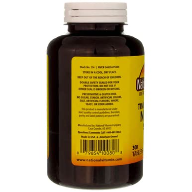Ingredient panel lists niacin content and allergen notes.