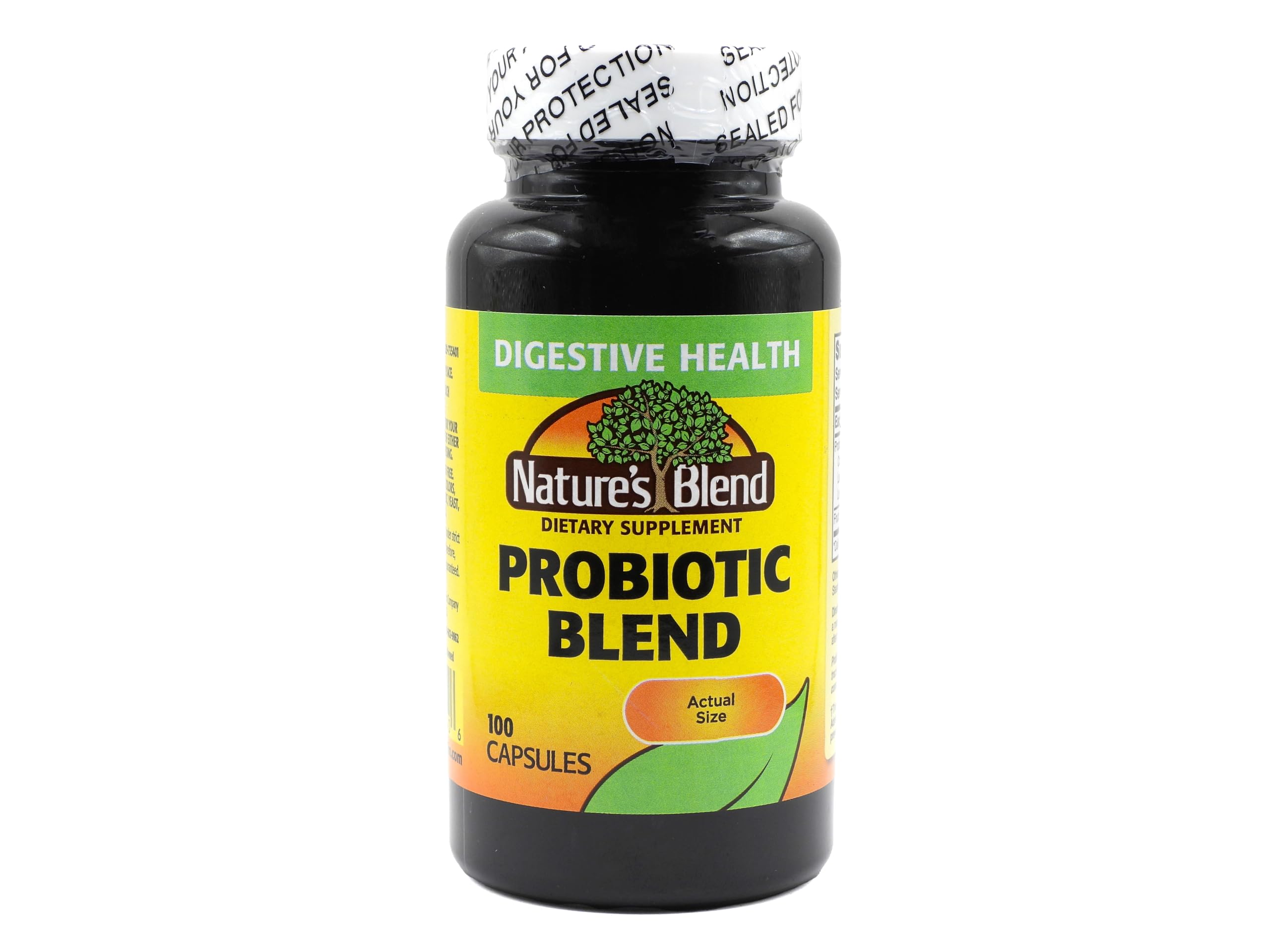 Nature's Blend Probiotic Blend 2M CFU bottle ready for daily use and digestion support