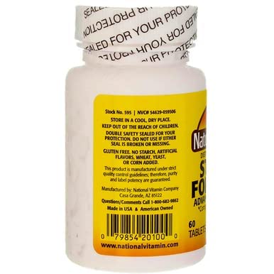 Nature's Blend Stress Formula dosage-suggested image hints at recommended daily intake