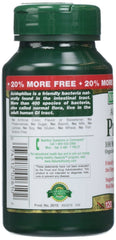 Nature's Bounty Acidophilus probiotic bottle set for daily digestion support