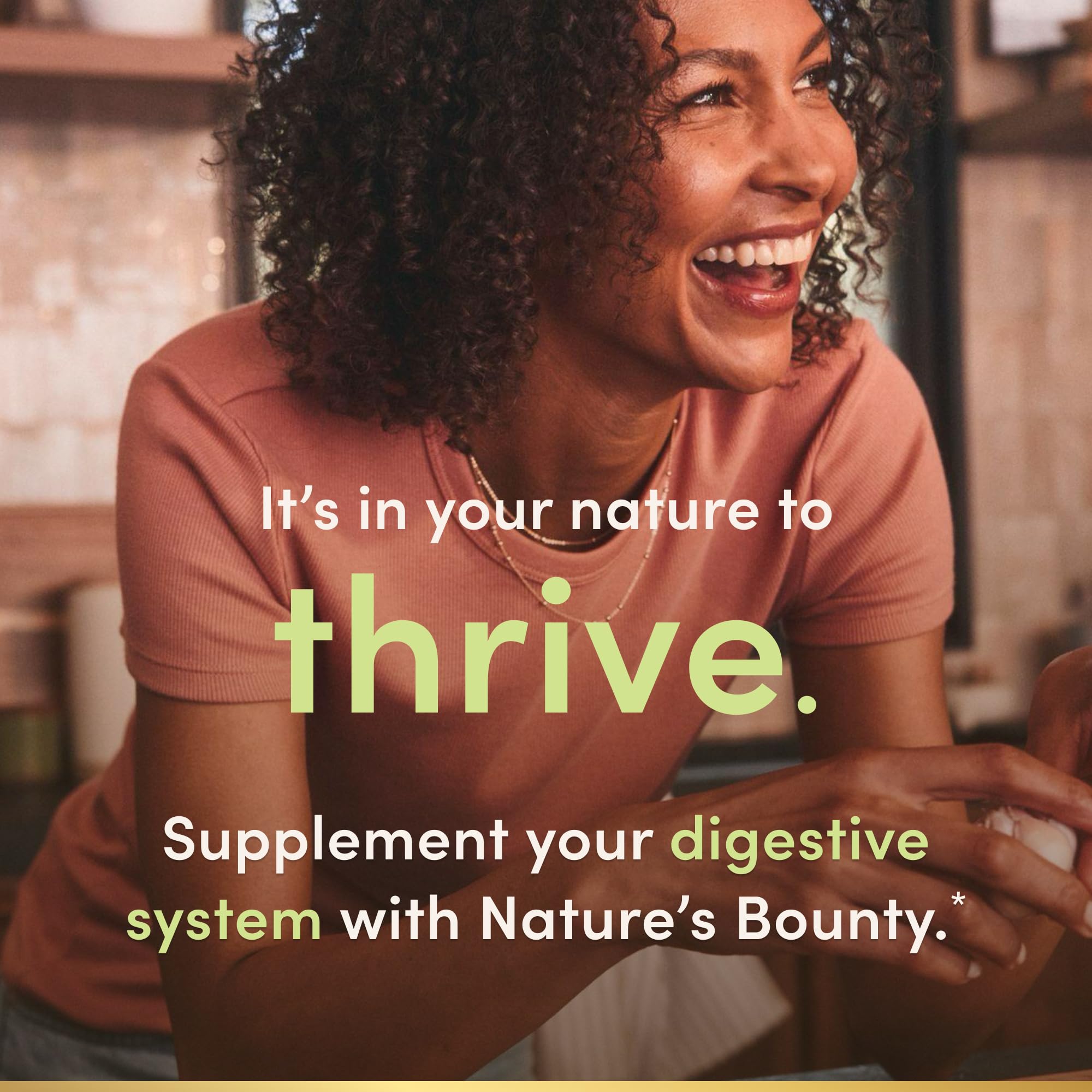 Nature's Bounty Acidophilus twin-pack packaging for convenient daily use