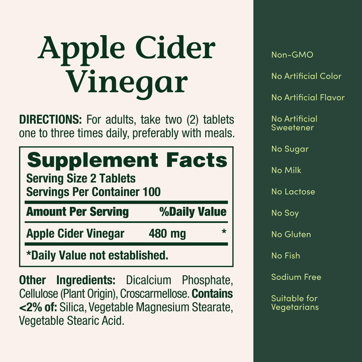 Nature's Bounty fermented apple ingredient visual representing natural production method