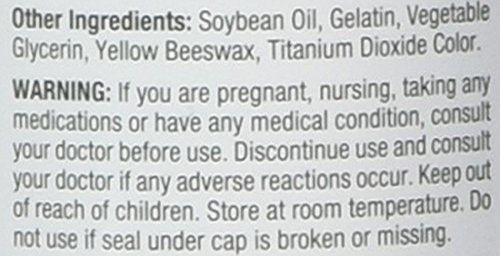 Strawberry flavor label on Biotin 5000 mcg bottle for easy daily use
