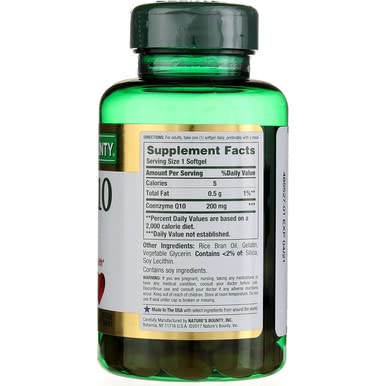 Morning routine scene with Nature's Bounty CoQ10 200 mg softgels