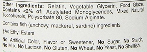 Nature's Bounty fish oil bottle on shelf suggesting easy meal-time supplementation