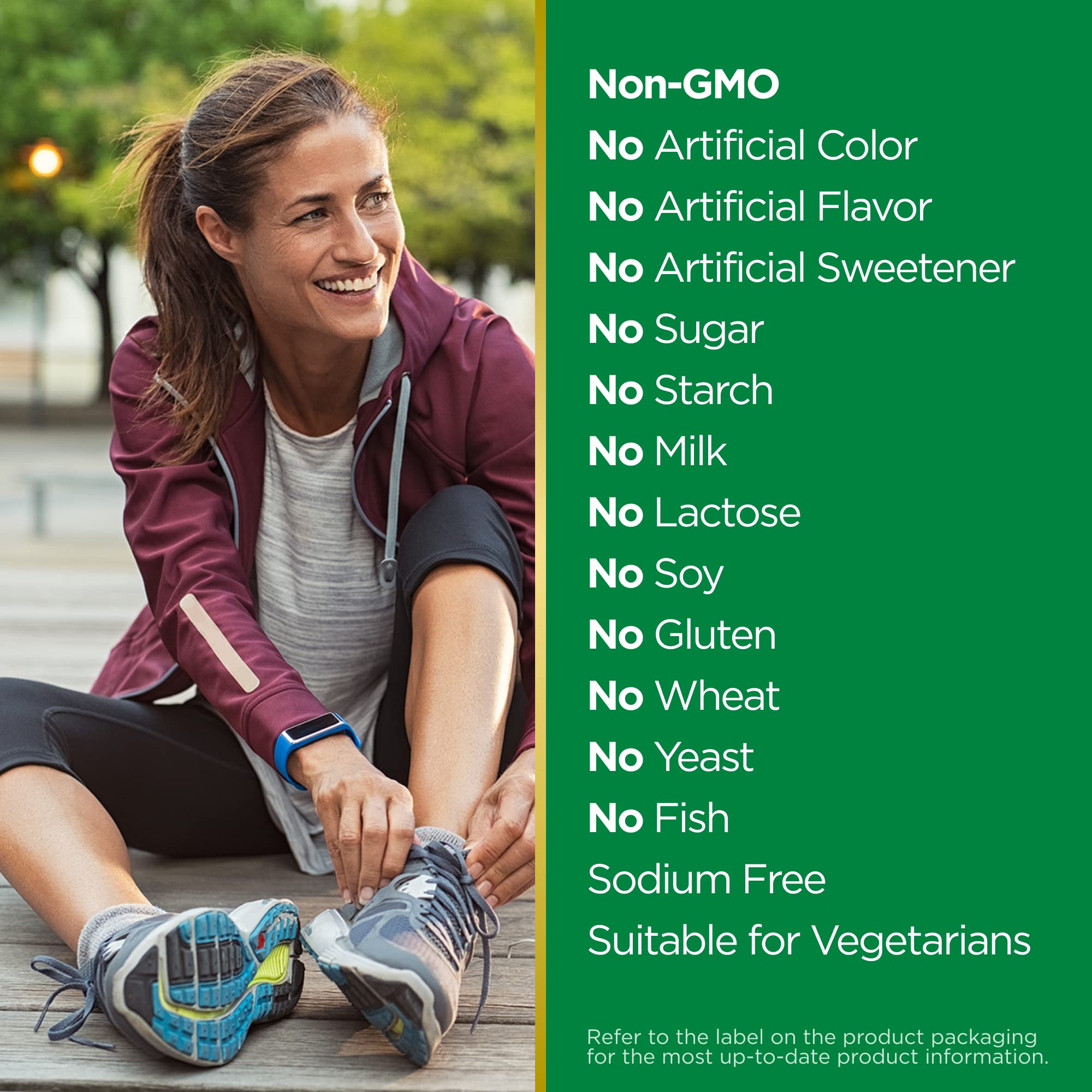 Nature's Bounty folic acid tablets closeup ready for daily routine with metabolism support