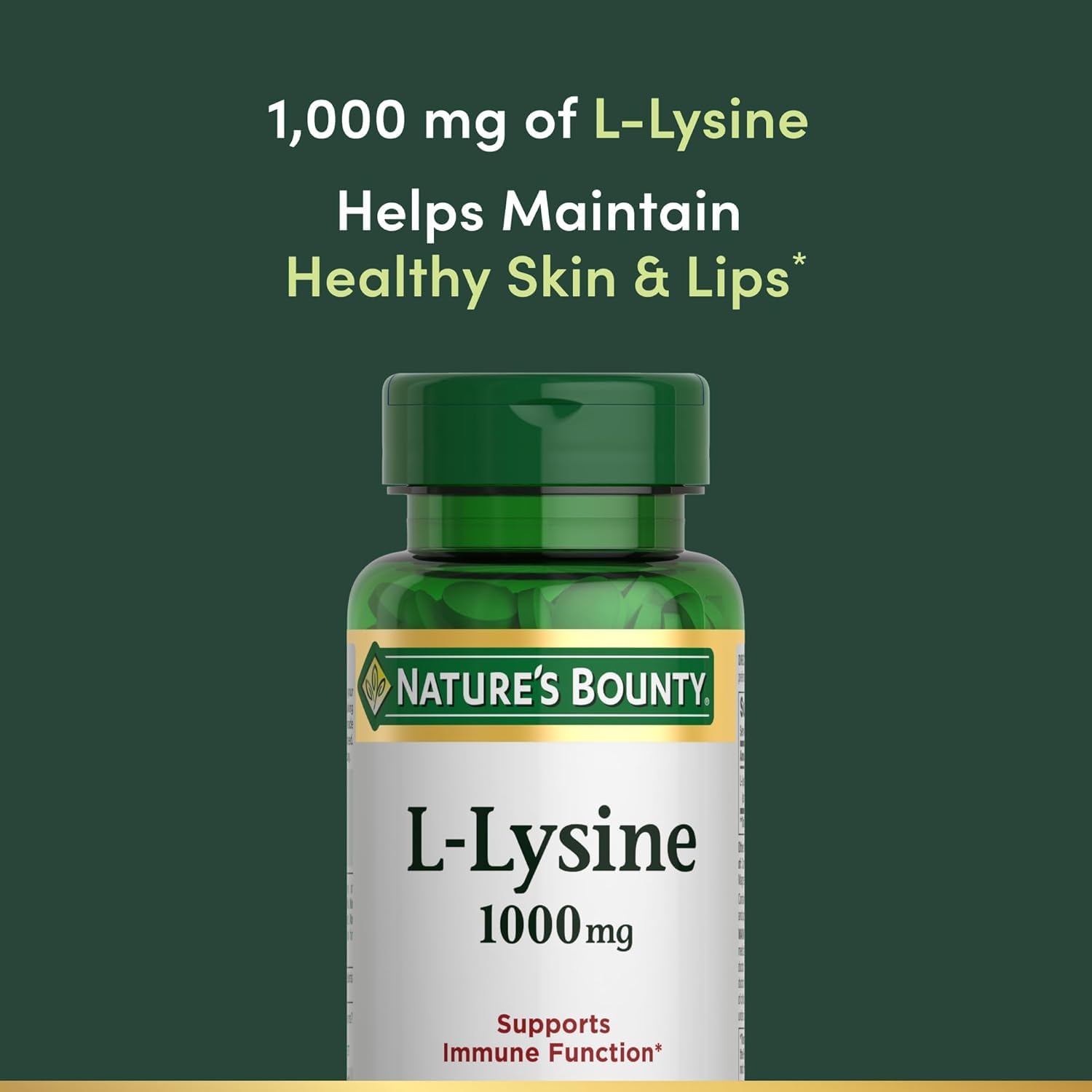 Nature's Bounty lisina, uso diario recomendado