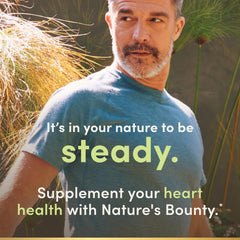 Mercury-free label on Nature's Bounty fish oil packaging
