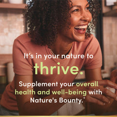Nature's Bounty Milk Thistle softgels in bottle for supplementation