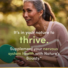 Nature's Bounty Niacin 500mg gluten-free badge emphasizes allergen-friendly supplement.