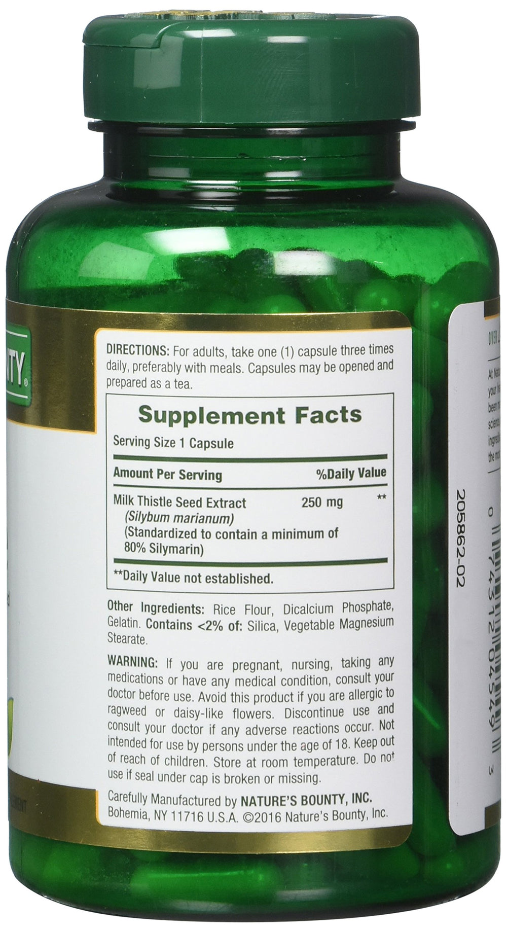 Nature's Bounty two-pack 200 capsules, convenient daily-use setup.