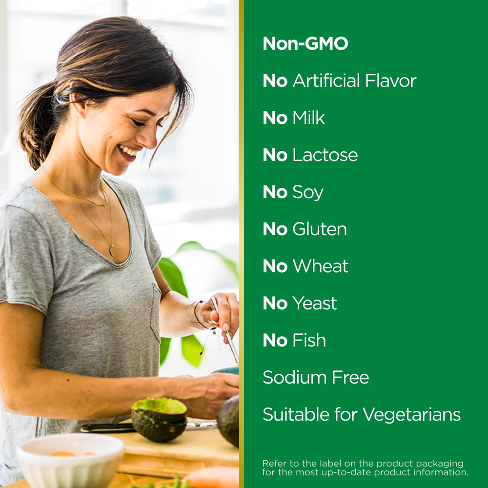 Nature's Bounty Vitamin C + Zinc daily dosage tablet.