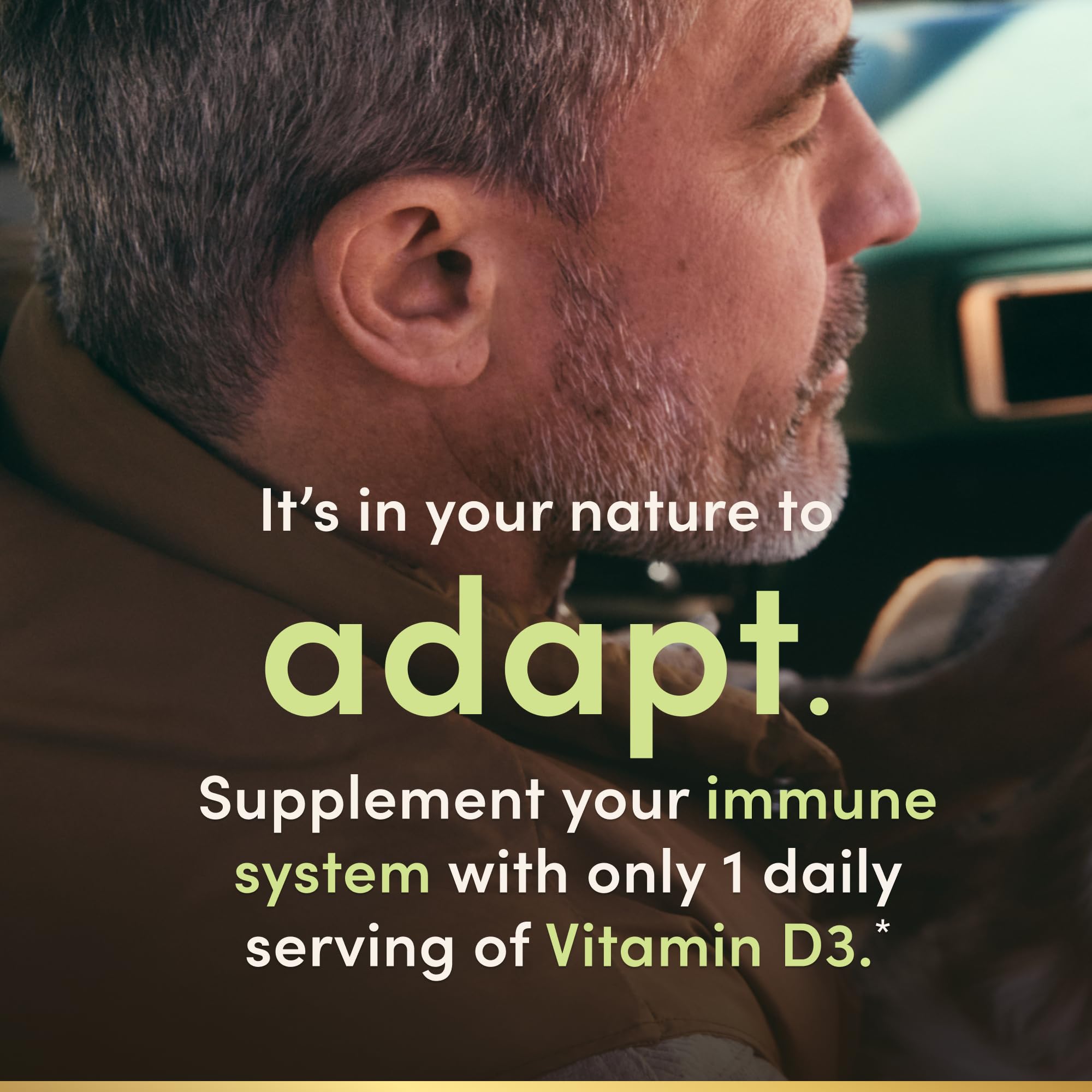 Softgels in hand show convenient daily immune support option.