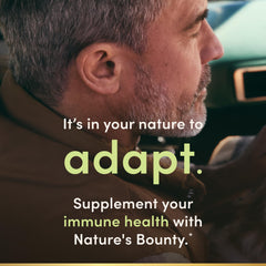 Nature’s Bounty Vitamin D3 bottle showcases year-round sunshine benefits.