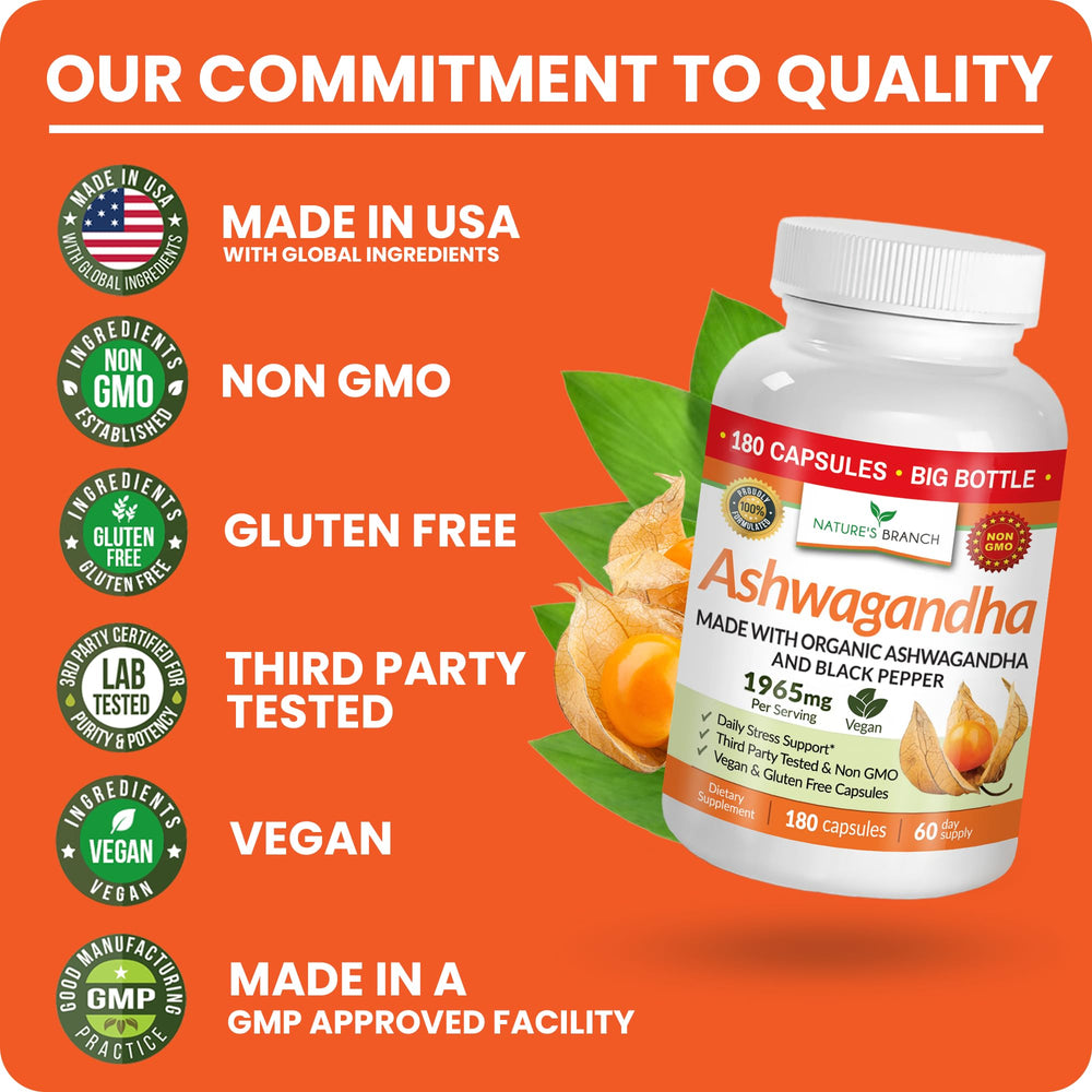 Nature's Branch made-in-usa label signals quality and third-party testing.