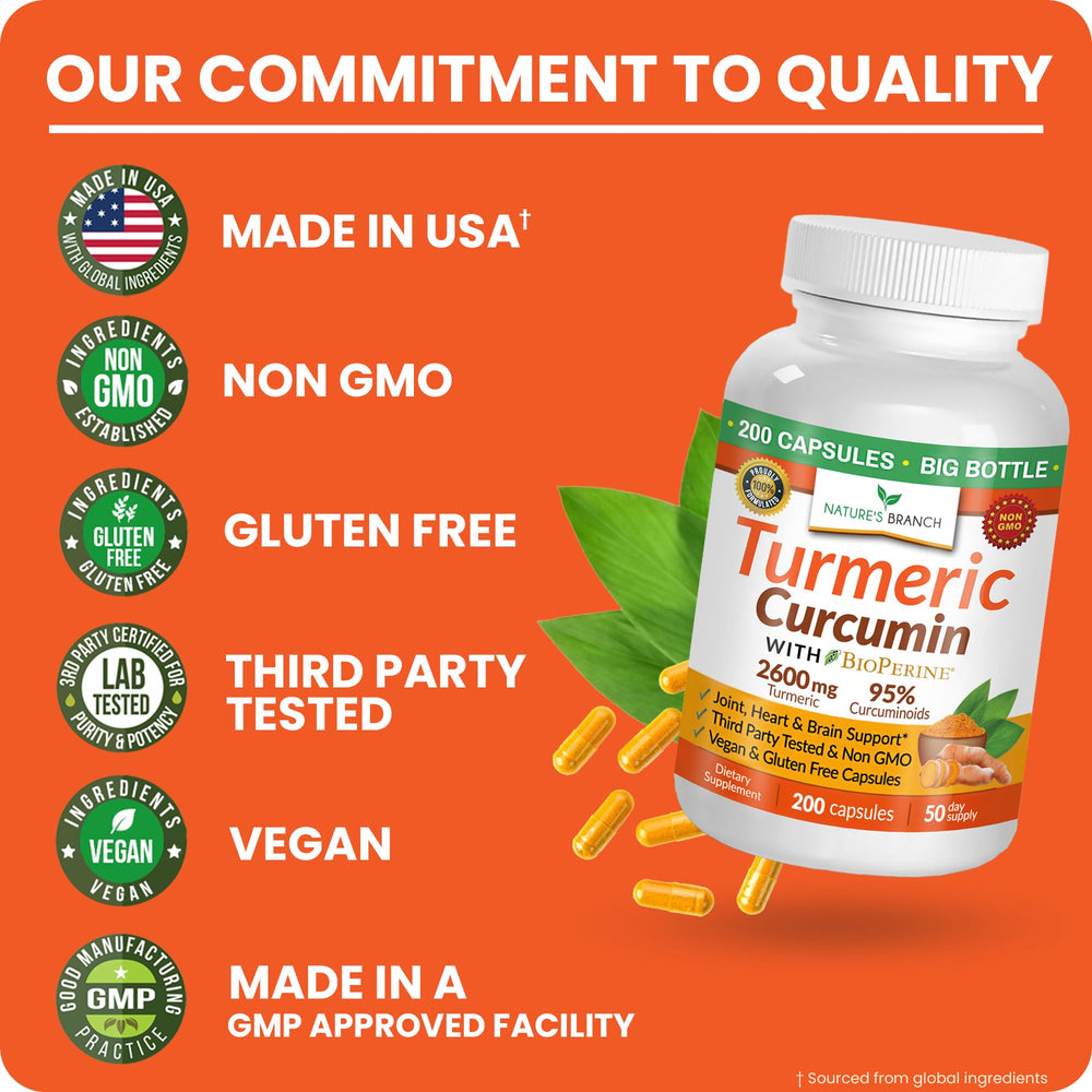 Nature's Branch NSF-CGMP certification badge on packaging