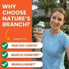 Nature's Branch Vegan capsules for convenient daily use