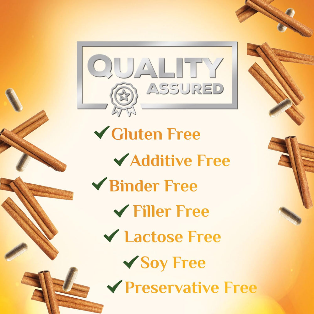Nature's Choice Cinnamon Capsules vegan capsules option for plant-based diets